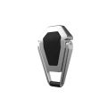 Metalic Mini Folding Laptop Stand With Non Slip Rubber Pad.