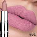 Langmanni 8-color silver matte lipstick non-stick cup long-lasting setting moisturizing moisturizing solid lipstick cross-border. 