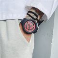 【Top mobile Store】(New) anime Naruto watch ninja Akatsuki Itachi Sharingan fashion analog men watches.