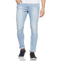Slim-Fit Stretchable Denim Jeans Pant For Men - Light Blue - Pant - Pants For Men - Pant. 
