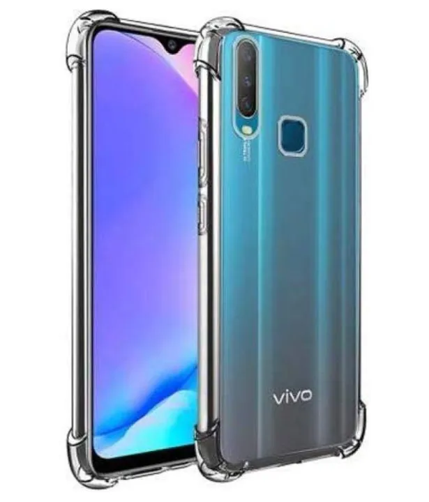 Vivo Y11 / Vivo Y12 / Vivo Y15 / Vivo Y17 Premium Silicone Case Crystal Clear Soft TPU Ultra-Thin Transparent Flexible Protective Mobile Phone Back Cover