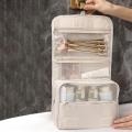 【3C VictoryEagle】Portable Toiletry Bag For Cosmetic Organizer Makeup Bag Hanging Travel Toiletry. 