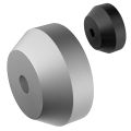 Baoer 45 Record Adapter 45 RPM Record Converter Turntable 7 Inch Vinyl Record Aluminum Adapter Vinyl Record Players Turntables Accessories Vinyl Record Converter.
