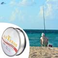 150m Fluorocarbon Coated Carbon Fibre Flexible Fishing Line Shock Resistant Leader Line Low 0.5 77lb.