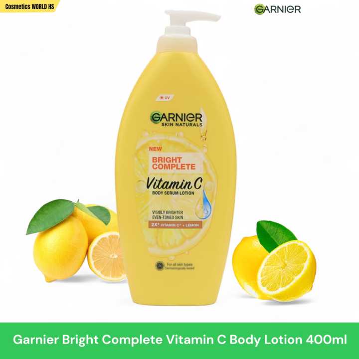 Garnier Bright Complete Vitamin C UV Body Lotion For all skin types 400ml