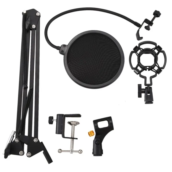 Extendable%20Suspension%20Microphone%20Stand%20+%20Shock%20Mount%20+Pop%20Filter%20-%20Image%202
