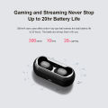 QCY T1C Bluetooth 5.0 Earphones Wireless 3D Stereo TWS Headphones with Dual Microphones Headset HD Call Earbuds Customizing APP. 