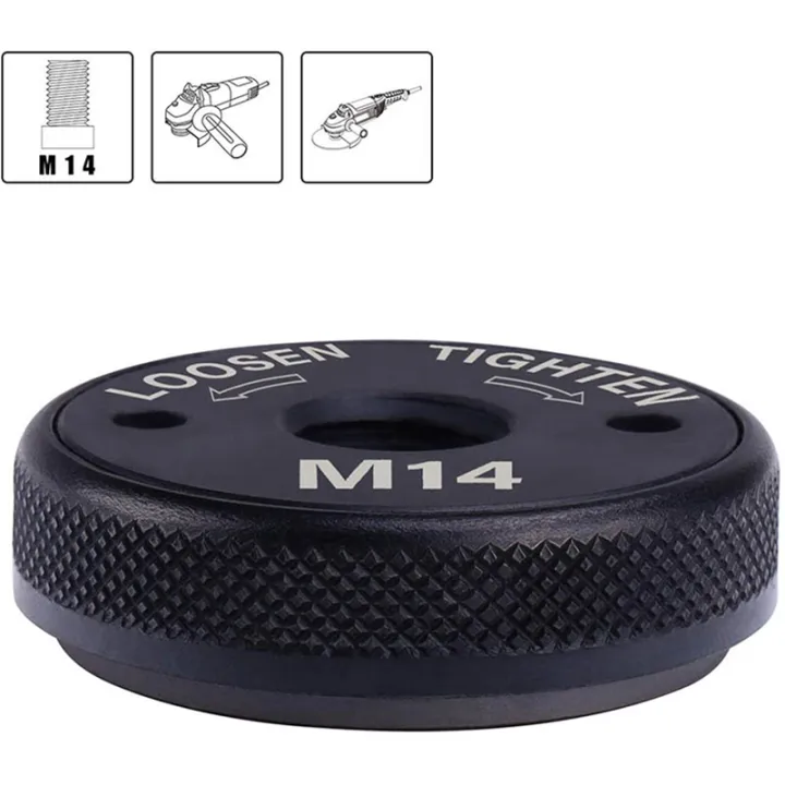 2Pcs%20Quick%20Clamping%20Nut%20M14%20Angle%20Grinder%20Clamping%20Nut%20125%20150%20180%20230%20Flange%20Nut%20Tool%20Power%20Replacement%20for%20Makita.%20-%20Image%206