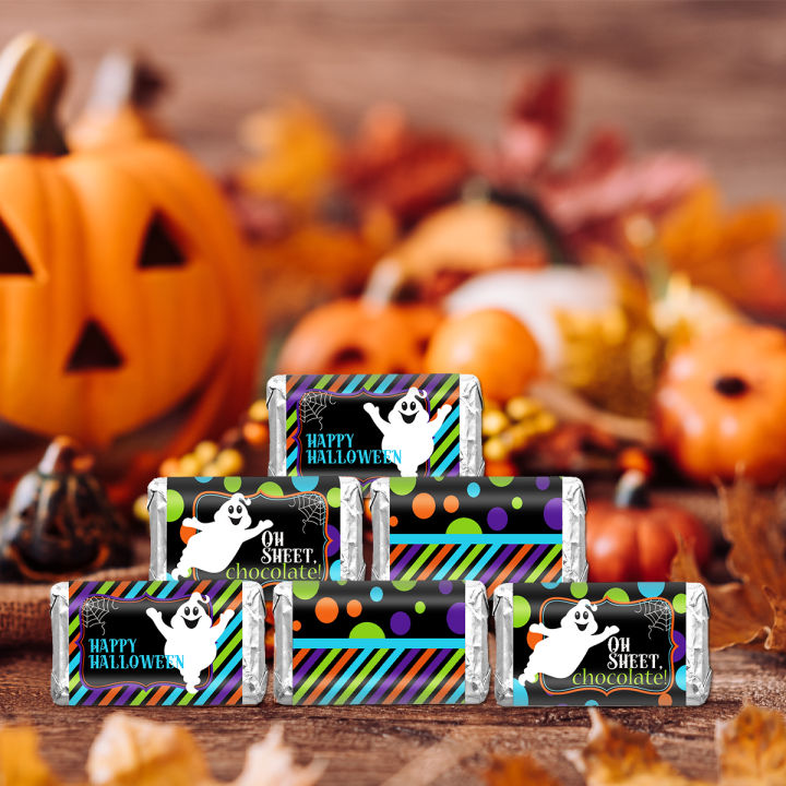 5%20Sheets%20Halloween%20Candy%20Bar%20Labels,Oh%20Sheet%20Ghost,%20Pumpkin%20Mini%20Candy%20Bar%20Wrappers%20Chocolates%20Bar%20Stickers%20Halloween%20Decoration%20-%20Image%205