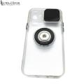 Luwellever Fit 18mm Snap Button Ultra Thin Clear Case For iPhone 12 11 Pro Max Soft Silicone Back Cover Display Board. 