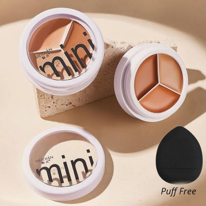 Sweet 3-in-1 Concealer Puff-Free Beauty Makeup Product