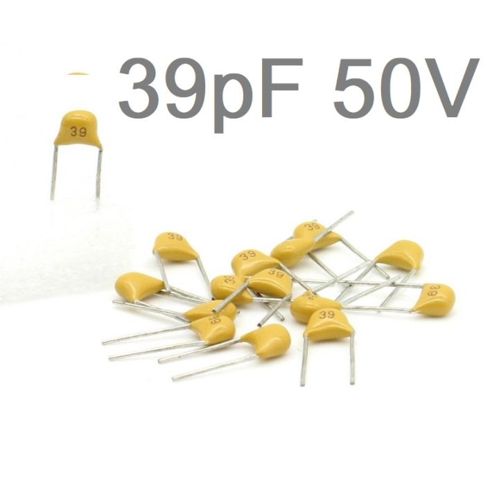 10Pcs-%20Multilayer%20Ceramic%20Capacitor%2039pF%2050V%20Monolithic%20Ceramic%20Chip%20Capacitor%205.08mm%20MLCC%20Electrical%20Circuitry%20&%20Parts%20-%20Image%203