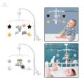 Lovely Crib Hanging Toys Activity Toys Sensory Toy Photo Props Cartoon Baby Rattle Toy for Nursery. 