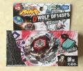 takara tomy metal fusion beyblade spinning top toys BB29 dark wolf with launcher.