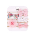 10Pcs-Set /5 pcs set /3 pcs set Lace Flower Baby Girls Headband Bowknot Elastic Newborn Hair Band Cute Baby Headwear.