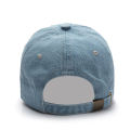 Cross border denim baseball caps for men and women washed retro fashion caps for outdoor sports sunscreen visors.