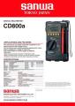 Digital Multimeter Sanwa Cd800A. 