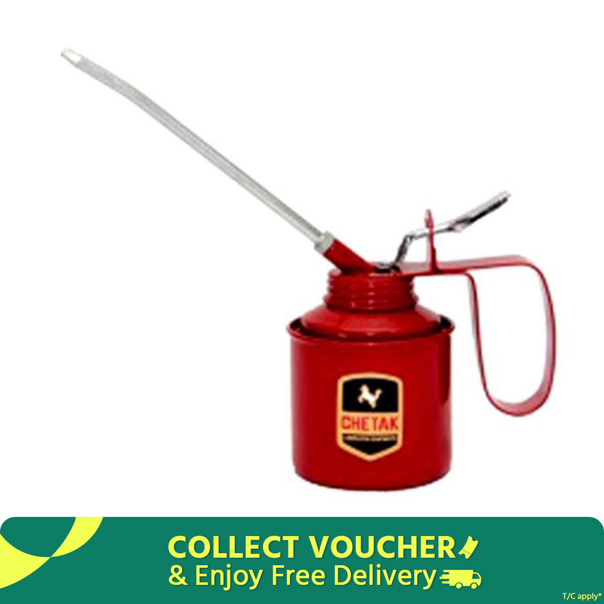 Oil Can - Red
