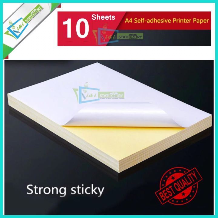 Sticker%20Paper%20A4%20Size%20Self%20Adhesive%20Label%20Pack%20of%2010%20pcs%20or%2050%20pcs%20-%20Image%202