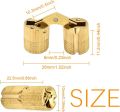 1/2 pcs 8-18mm brass drum hinge hidden cabinet cylindrical hidden invisible brass door hinge mounting furniture hardware. 