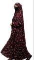 khimar Big size Bat Sleeve Hooded, Muslim Women Prayer hijab Full cover Face Islamic Clothing.