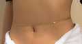 Fashion Belly Chain for Women Simple Design Body Jewelry.
