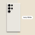 Square Liquid Silicone Case for Samsung Galaxy S23 Ultra S22 Plus S21 FE S20 Note 20 10 Protective Soft Fabric Phone Back Cove. 