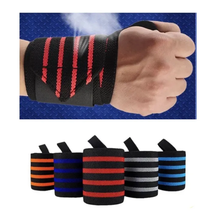 1%20Pair%20(2%20Pcs)%20Wrist%20Wraps%20Wrist%20Support%20Straps%20Designed%20For%20Strength%20Training%20Weightlifting%20And%20Powerlifting%20To%20Prevent%20Injuries%20And%20Improve%20Performance%20-%20Workout%20Essential%20-%20Image%205
