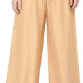 Easily Usable - Palazzo Best Qualityfull Good stitching For Women (China Linen Fabric) - Easy To maintain - Designed - Urban Vibes. 
