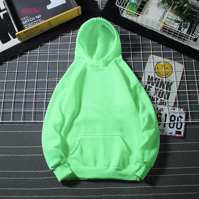 Hooded Sweatshirt Men S-4XL Jumpers Soft Oversized Hoodie Light