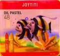 Joy Titi 48 Colour Oil pastel (Non-Toxic). 