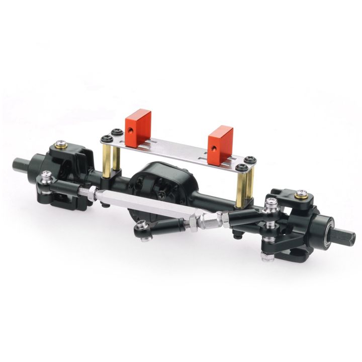 【Lejia】2X Servo Fixed Mount Bracket Kit for MN D90 D91 D99S 1/12 RC Truck Car Up. Grade Parts Accessories, Red