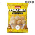 Extruded Unfried Snack Pellets PINKOO Oval Shaped 1kg, Ready to Fry Panipuri. 