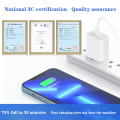 for iphone 14 pro max/14/14 plus 20 watt charger adapter with cable.