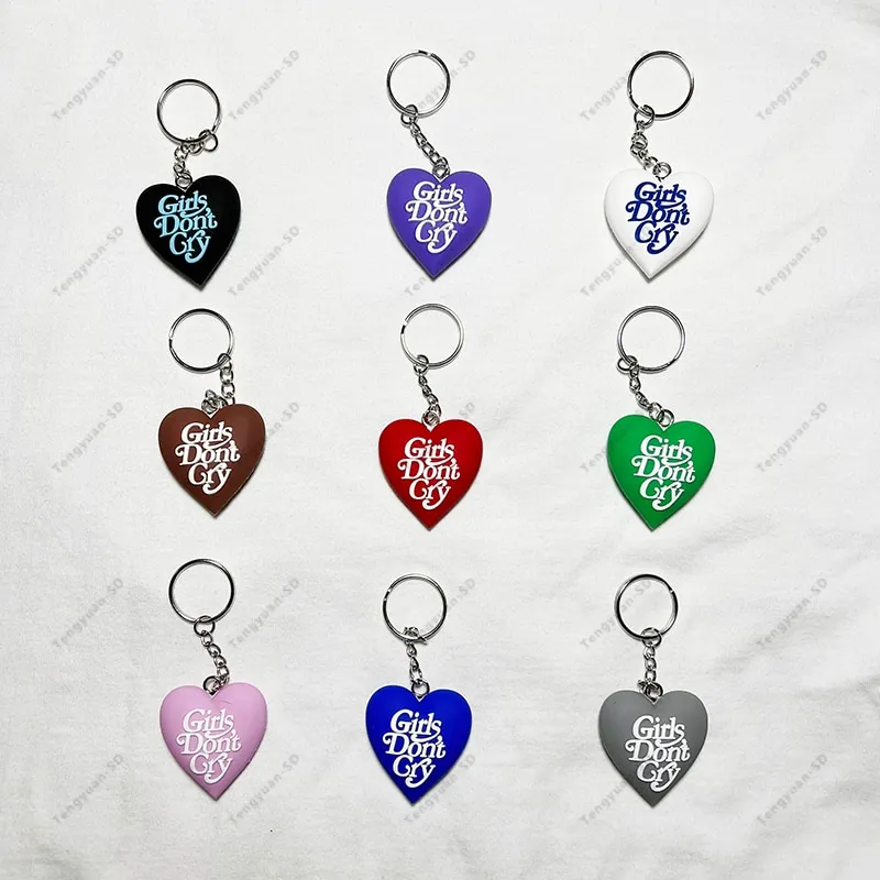 HUMAN MADE Verdy Girls Don't Cry Colorful Love Key Chain Bag