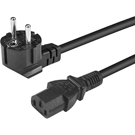 Desktop Power Supply Cable Cord - 2 Pin Plug