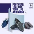 Stylish Addition - Half Shoe For Men Fashionable Premium Sandal For Men FARUK'S Flats Formal Half Shoe - Modern - Choice Expression. 