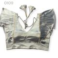 Latest Silver Colour Blouse For Women. 