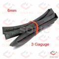 Heat Shrink Tube 6mm Black 3 Gauge. 