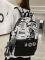 Junior's Schoolbag Boy Elementary School Students One Piece Two-Dimensional Animation High School Student Backpack Large Capacity Comic Backpack. 