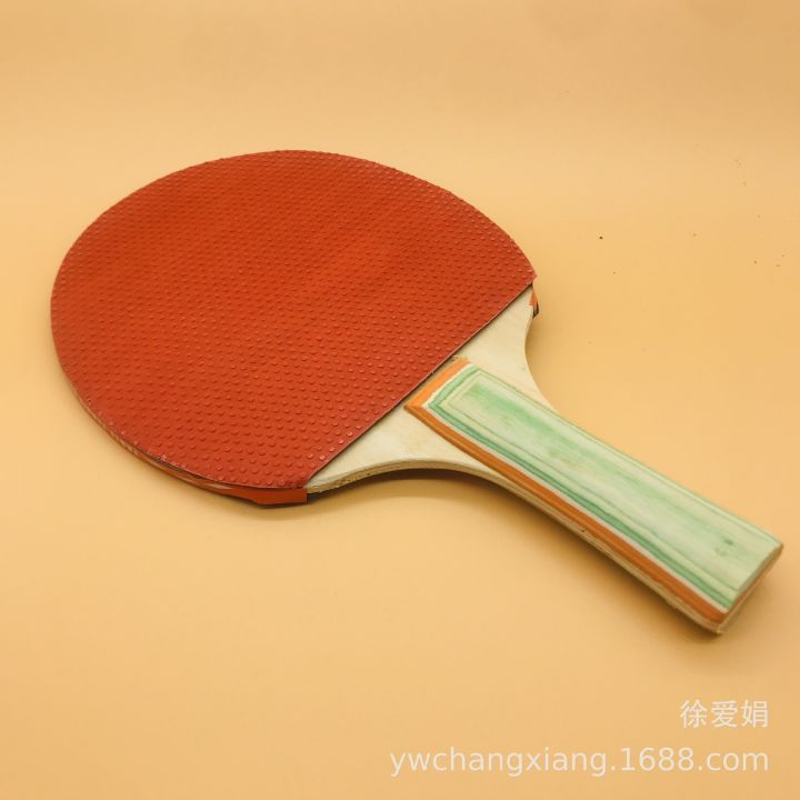 Factory%20direct%20sales%20105-1%20table%20tennis%20racket%20suction%20card%20set,%205%20centimeter%20board,%20two%20rackets,%20three%20balls,%20color%20handle%20single-sided%20rubber%20-%20Image%203