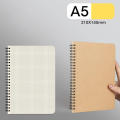 School supplies Spiral notebook Stylish 60 sheets SA5/B5 Kraft paper journal Paper A5 B5 notebook for Office School Artists Daily planner -taking.