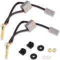 Golf Cart ADC Motor Brush Kit with Hardware for Club Car 1021862-01. 
