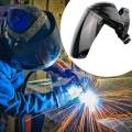 Multi- Face Head-mounted Adjustable Protective Guard Welding Grinding. 