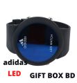 NEW Unisex SUPPER Watch LED Digital Led Sports FASHION 2021 Watch for Men- Black A17. 