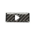 Warning Button Cover Decor Trim Carbon Fiber for CX5 2017 -2020. 