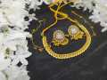 Good Looking New Style  Necklace  + Payel  Set For Girls - Necklace For Girls. 