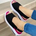 Women's Shoes Summer New Breathable Wedge Sneakers Lightweight Casual Walking Shoes Outdoor Open Toe Ladies Sandals.