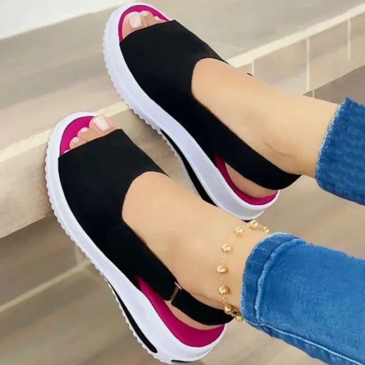 Women's%20Shoes%20Summer%20New%20Breathable%20Wedge%20Sneakers%20Lightweight%20Casual%20Walking%20Shoes%20Outdoor%20Open%20Toe%20Ladies%20Sandals%20-%20Image%203