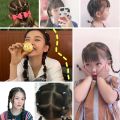 70-450Pcs/Box Black Mix Ponytail Holder Elastic Hair Band Hair Holder Rubber Hairband Hair Accessories For Girls Rope Tie Gum.